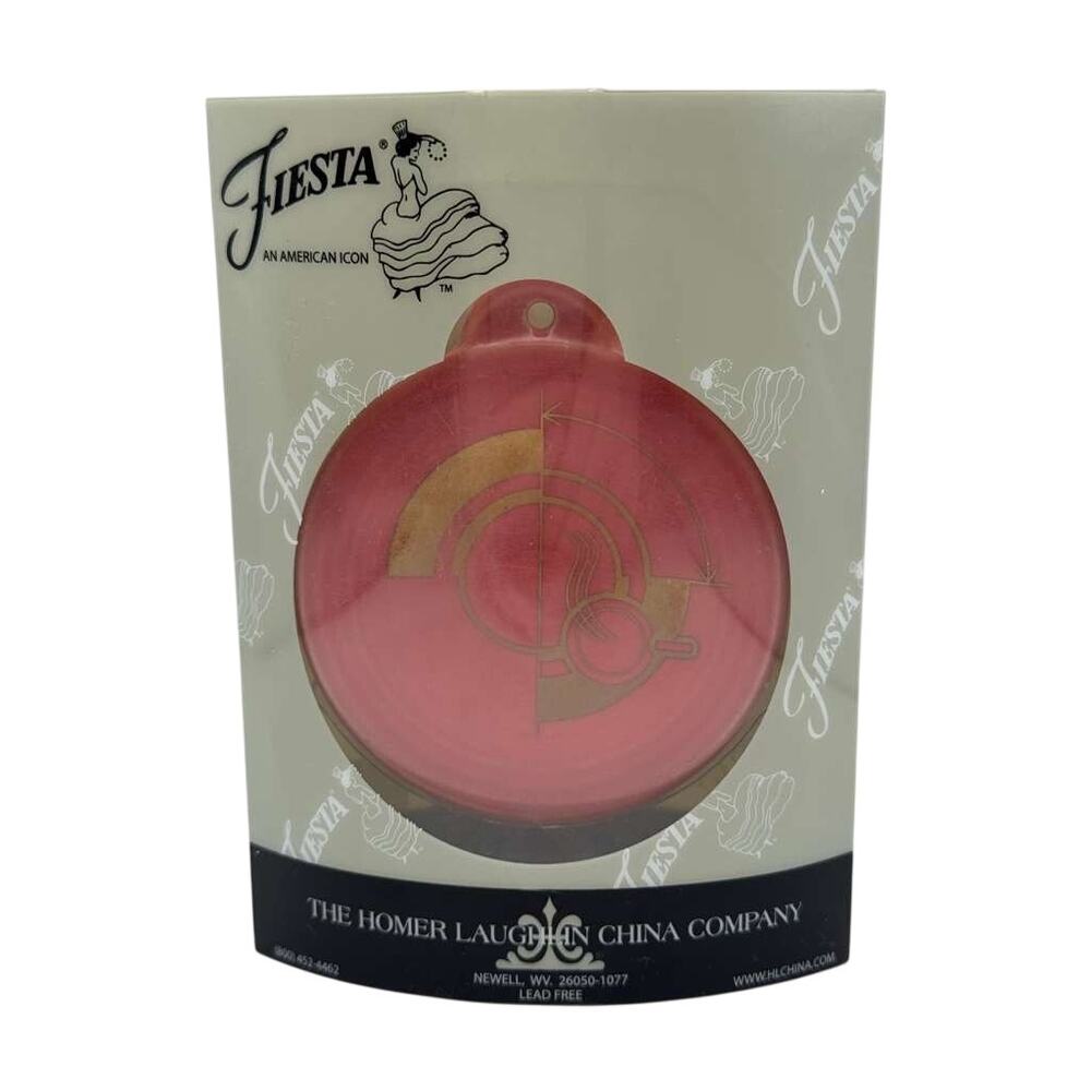 Fiesta HLCCA Member Exclusive Limited Edition Ceramic Ornament Original Box New